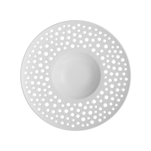 Mély perforált tányér ø 23,5 cm - Flow Lunasol