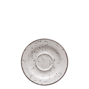 Fehér mokkáscsészealj 12 cm - Gaya Atelier szürke