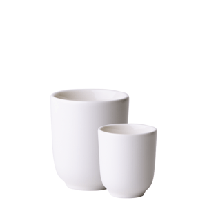 8 db-os porcelánkészlet - Gaya Atelier fehér