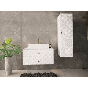 Fürdőszoba garnitúra Merced E101 (Fehér)