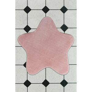 Csillag alakú fürdőszobaszőnyeg, rózsaszín - STARLETTE - Butopêa