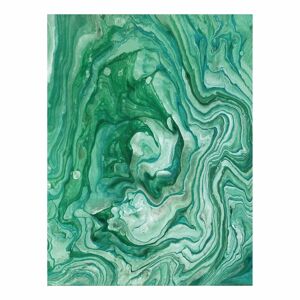 Poszter, absztrakt, keret nélkül, 30x40 cm, zöld - ALCALI - Butopêa