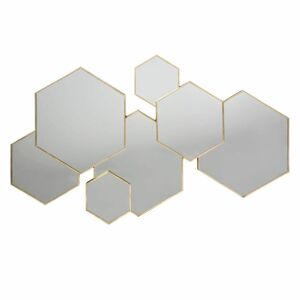 Hexagonos falitükör, arany - HEGAGONOS - Butopêa