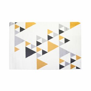 Háromszög mintás szőnyeg, 170x120 cm, sárga - SIOUX - Butopêa