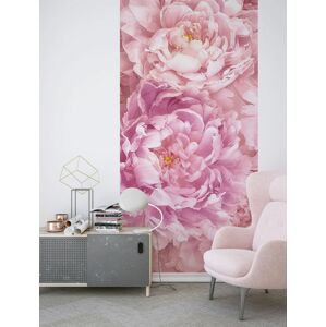 Virágokat ábrázoló tapéta, 100x250 cm, rózsaszín - FLORALITE - Butopêa
