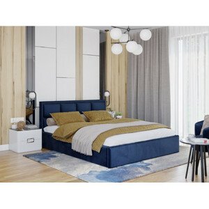 Kárpitozott ágy OTTO mérete 180x200 cm Kék