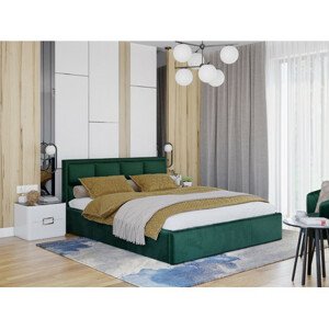 Kárpitozott ágy OTTO mérete 180x200 cm Zöld