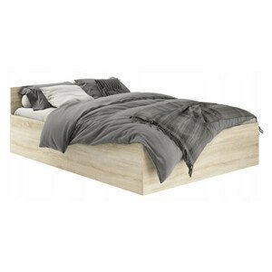 CLP ágy emelőrácsos 180x200 cm - sonoma tölgy