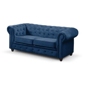 Infinity Chesterfield II kinyitható kanapé Kék